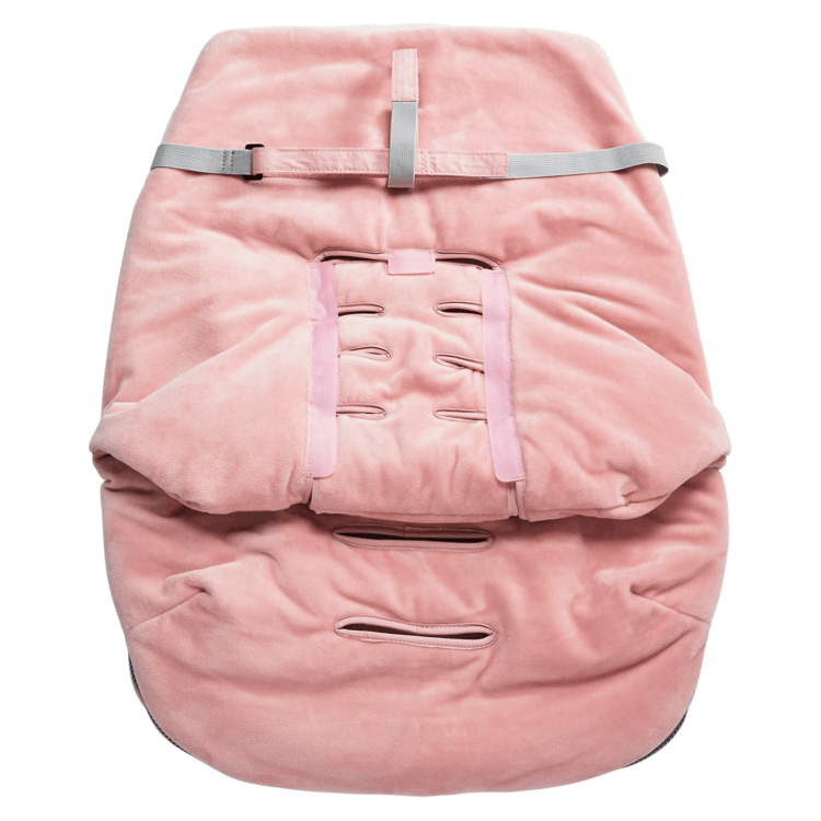 JJ Cole Original Bundle Me Infant Car Seat Cover - Soft & Warm Baby Blanket for Winter - Perfect for Strollers, Car Seats & Outdoor Adventures