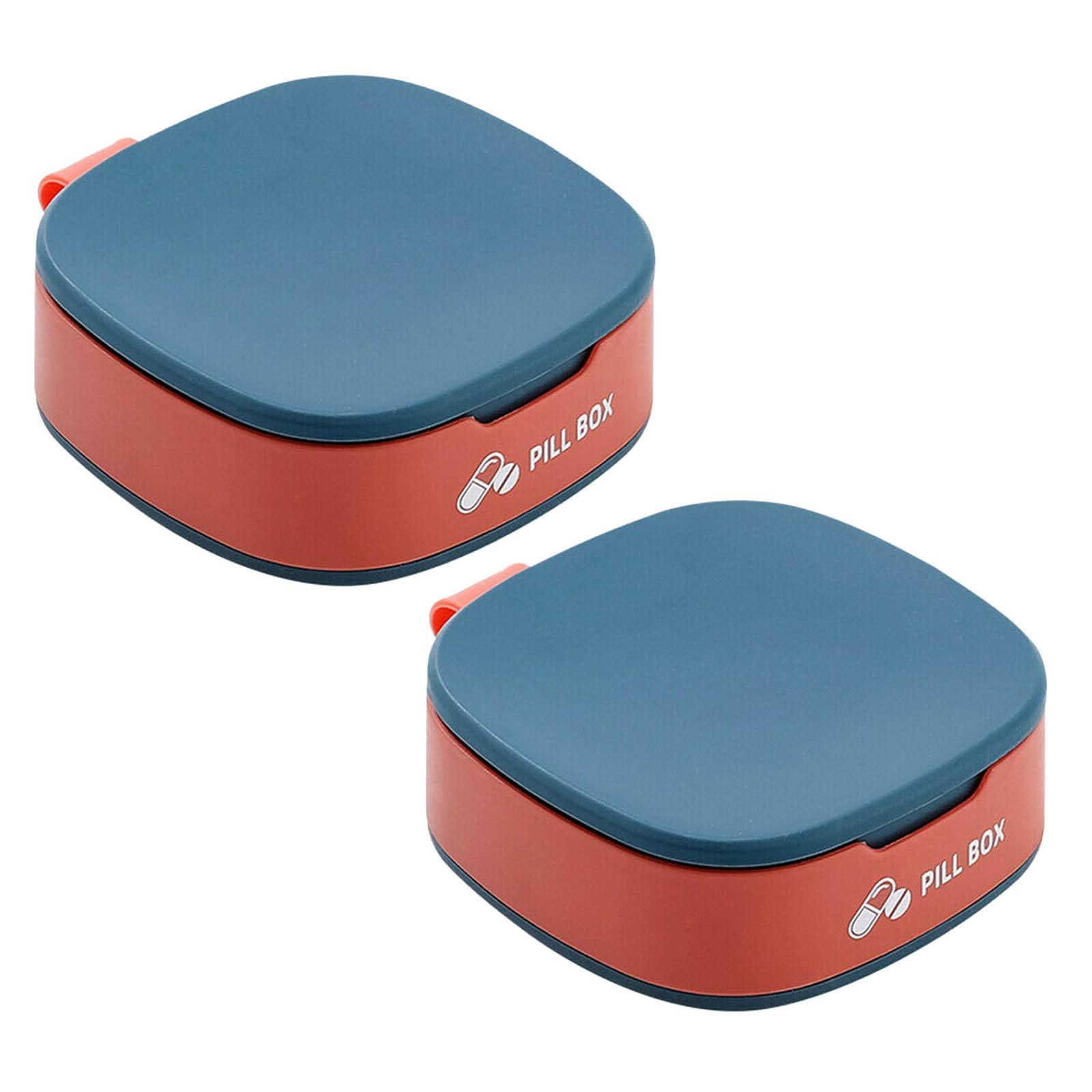 Portable Mini Medicine Dispenser Box - Sealed Storage Container for Pills & Vitamins - Perfect for Travel, Home, and Office Use