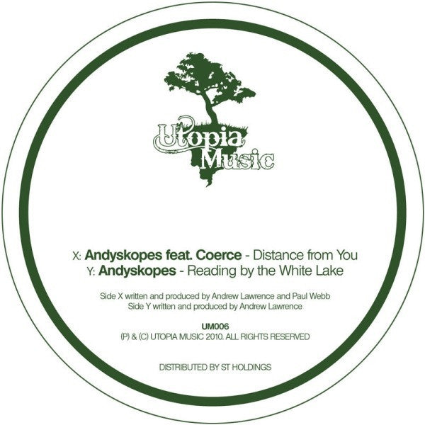 Andyskopes - Distance From You / Reading By The White Lake 12