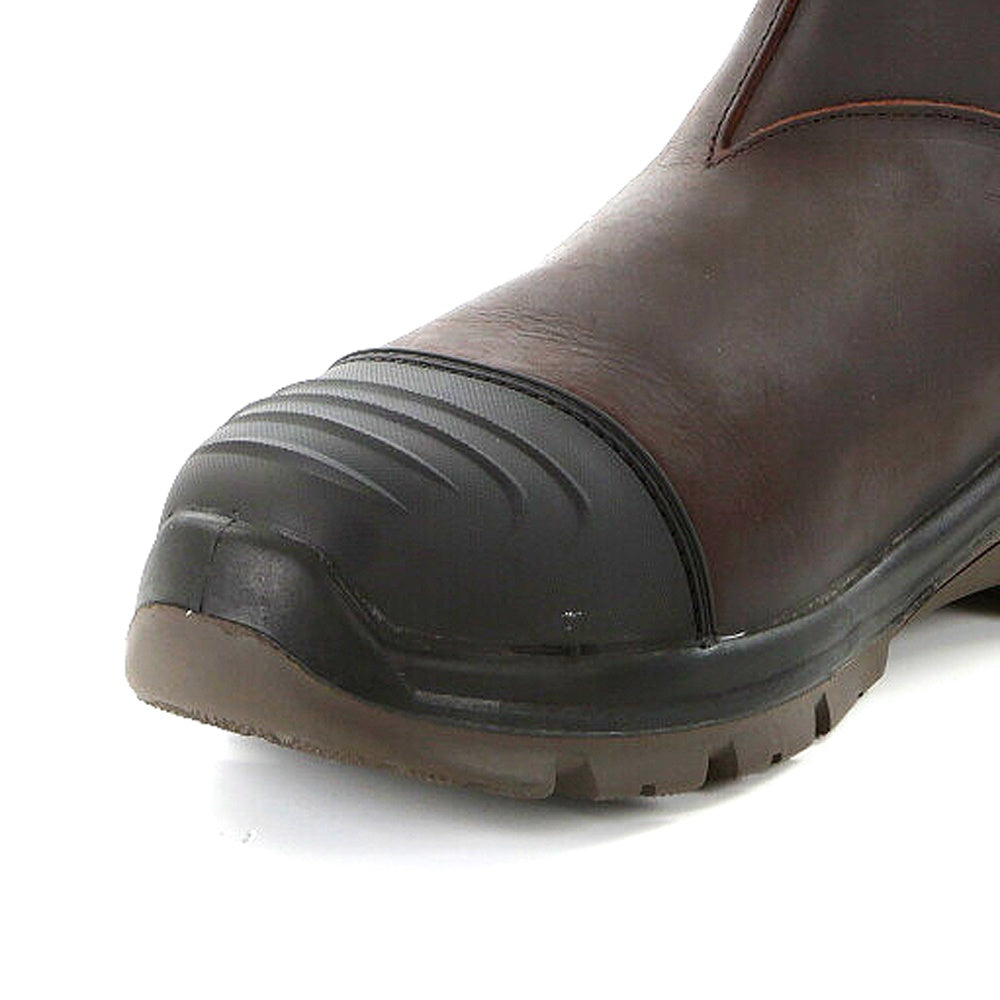 DeWalt Grafton Waxy Safety Work Boots for Men - Waterproof, Slip-Resistant, Steel Toe - Ideal for Construction, Landscaping & Heavy-Duty Work