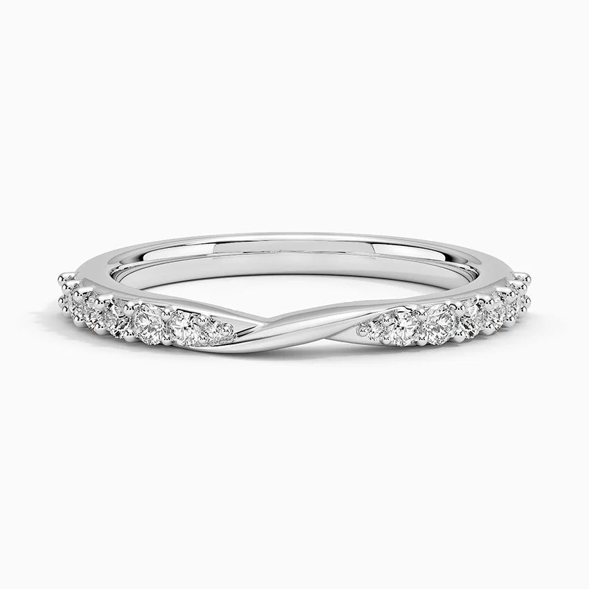 Luxe Lark 14K Gold Wedding Band Ring for Women - LR68 Classic Elegant Bridal Ring for Engagement, Anniversary & Special Occasions