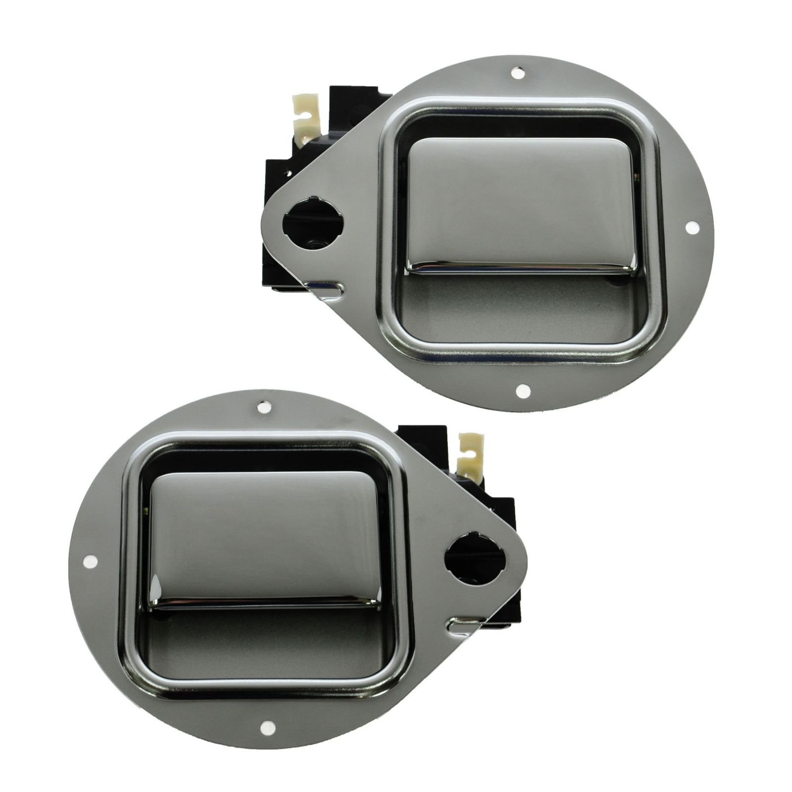 Peterbilt 200-33 330 Chrome Front Door Handle Set - Left & Right Pair Replacement for Exterior Truck Doors | Heavy Duty & Weather Resistant for Long Haul Trucks