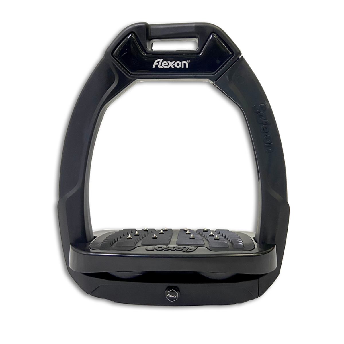 Flex On Safe On Stirrup Irons - Premium Equestrian Safety Stirrups for Horse Riding | Perfect for English & Western Riding, Jumping, and Trail Riding