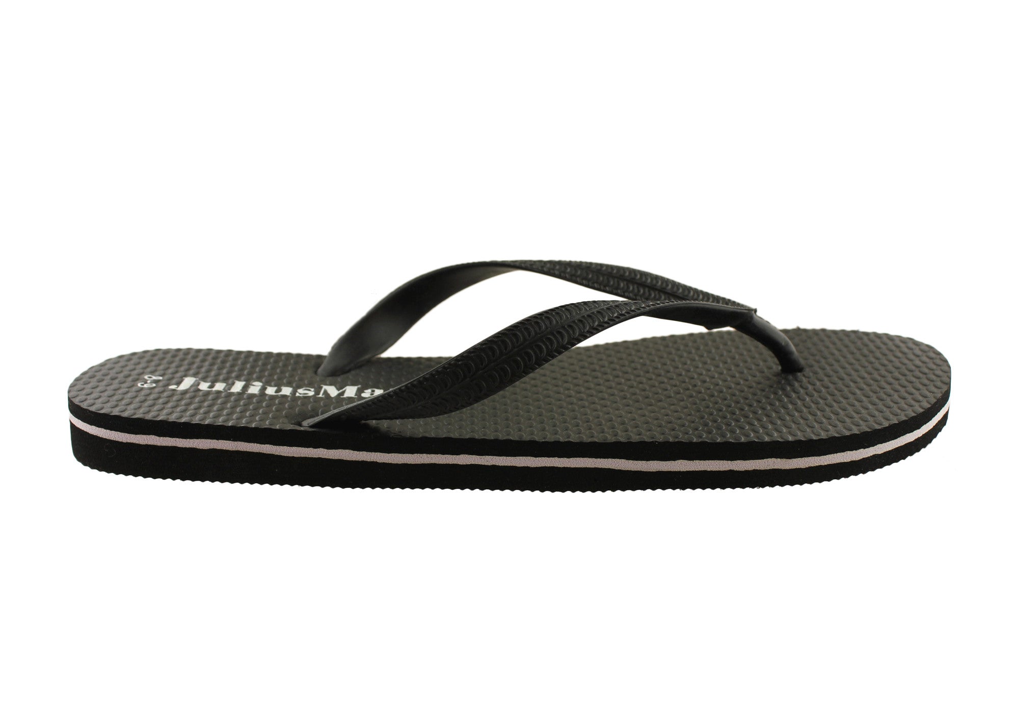 Julius Marlow Men's Rubber Thongs - Comfortable Flip Flops for Beach, Pool & Casual Wear | Slip-Resistant Outdoor Sandals