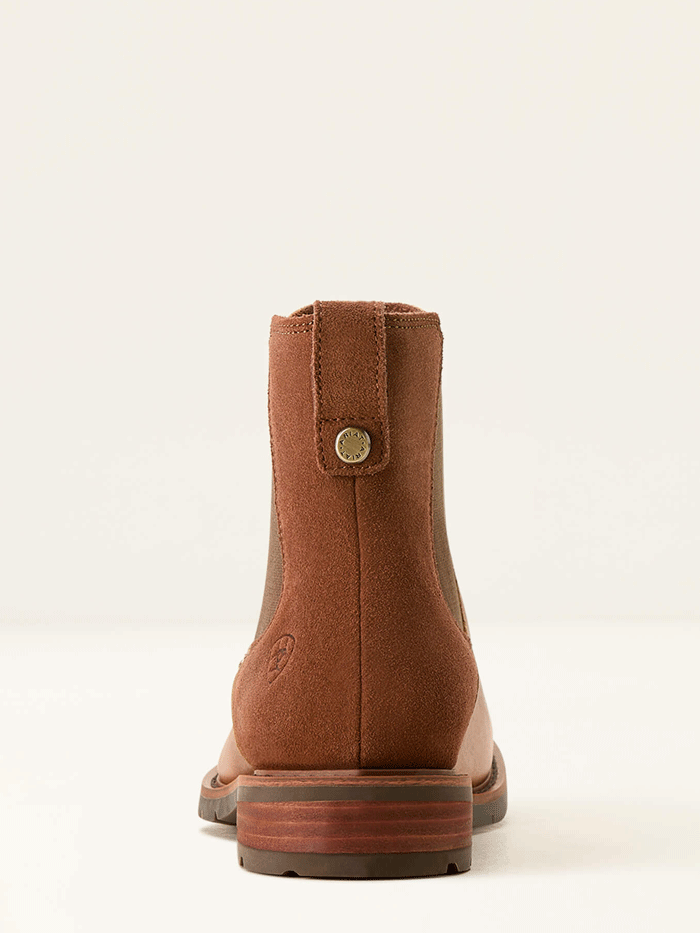 Ariat Wexford Women's Chelsea Ankle Boot in Metallic Pearl Polo Brown - Comfortable & Stylish for Work, Riding & Casual Wear