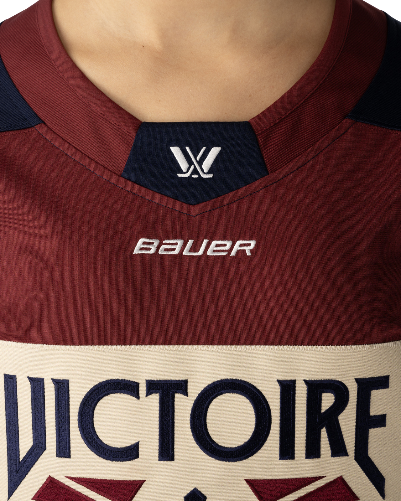 Bauer PWHL Montreal Victoire Hockey Jersey for Adults - Perfect for Ice Hockey Games, Training & Fan Support