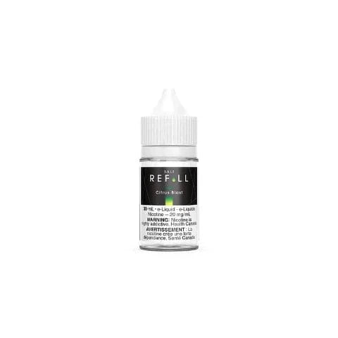 Citrus Blast Salt Nicotine E-Liquid Refill - 30mL (Alberta) | Refreshing Vape Juice for All-Day Vaping & Pod Systems