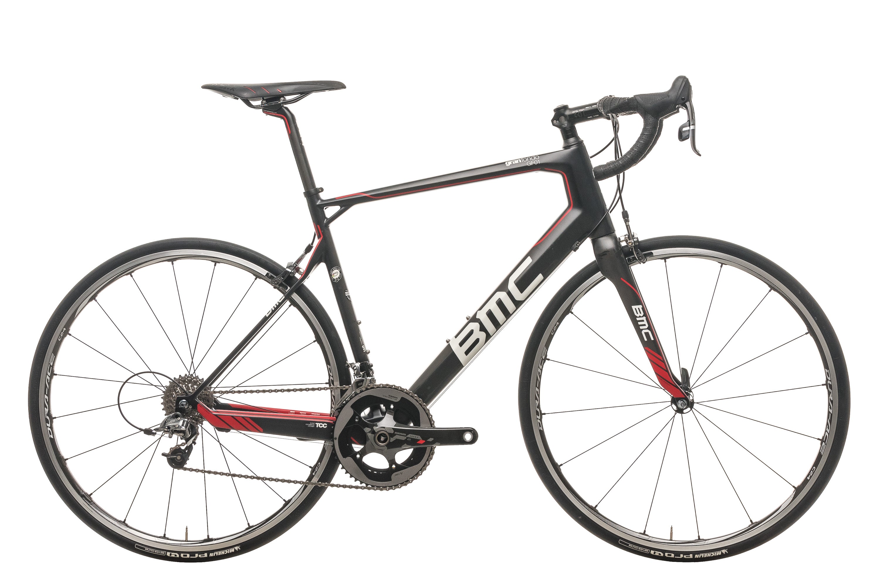 BMC Granfondo GF01 Carbon Road Bike 2014 Model - 58cm Frame Size | Lightweight Endurance Bike for Long Distance Cycling & Commuting