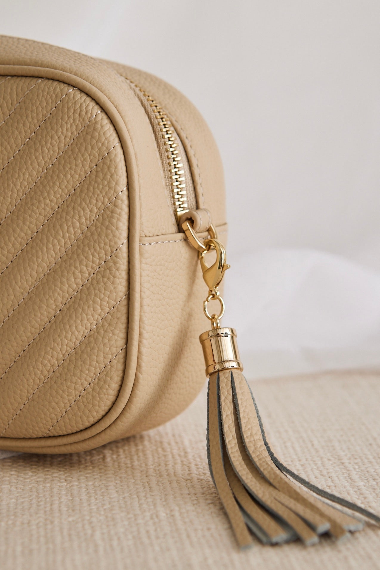 Berlin Shell Leather Chevron Quilted Handbag for Women - Stylish Crossbody Purse with Adjustable Strap, Perfect for Work, Travel & Everyday Use