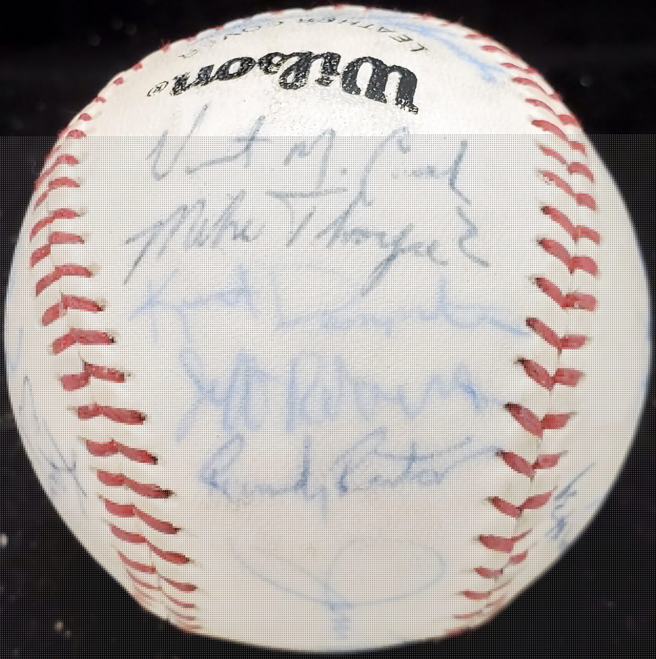 1983 Arizona State Autographed Wilson Official Baseball - 24 Signatures Including Barry Bonds Pre-Rookie - Beckett BAS #AA01886 - Perfect for Sports Memorabilia Collectors and Baseball Fans