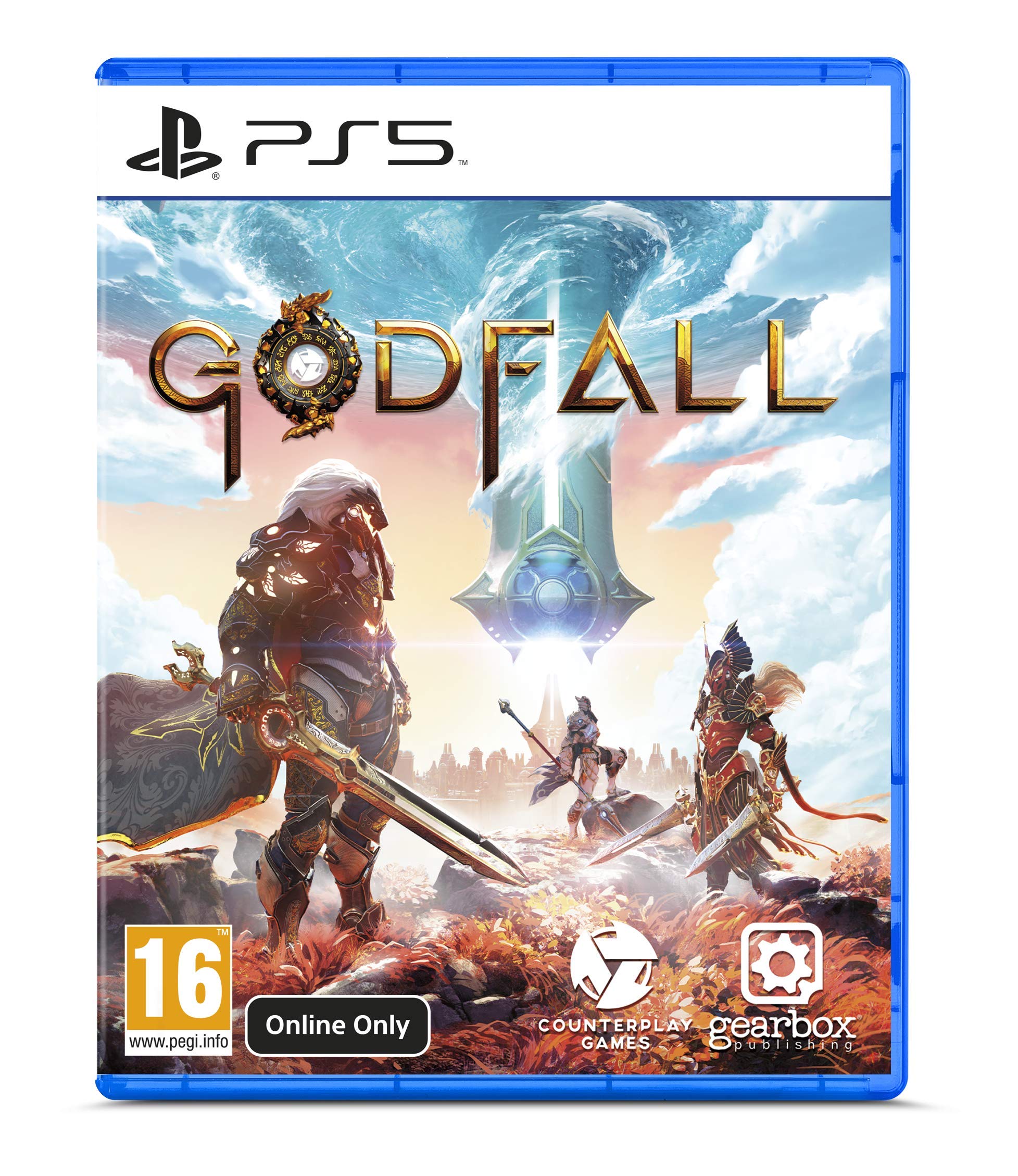 Godfall PS5 Game - Action RPG for PlayStation 5 | Epic Fantasy Adventure with Stunning Graphics | Perfect for Solo & Co-op Gaming Sessions