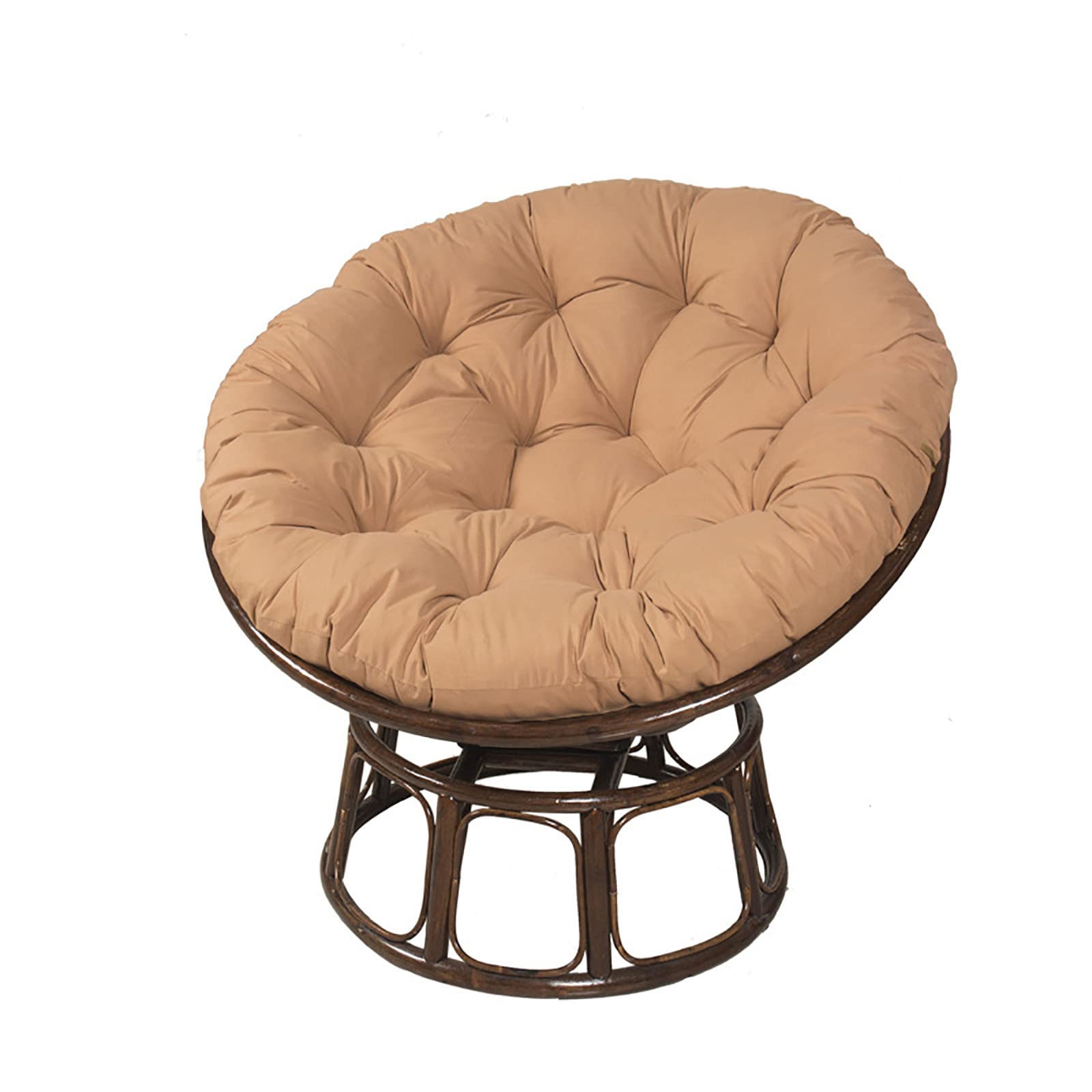 Ergonomic Back Support Pillow - Comfortable Seat Cushion for Rocking Chairs, Wicker Chairs, Rattan Swivel Chairs & Swing Chairs | Perfect for Indoor/Outdoor Relaxation in Living Room, Patio or Garden