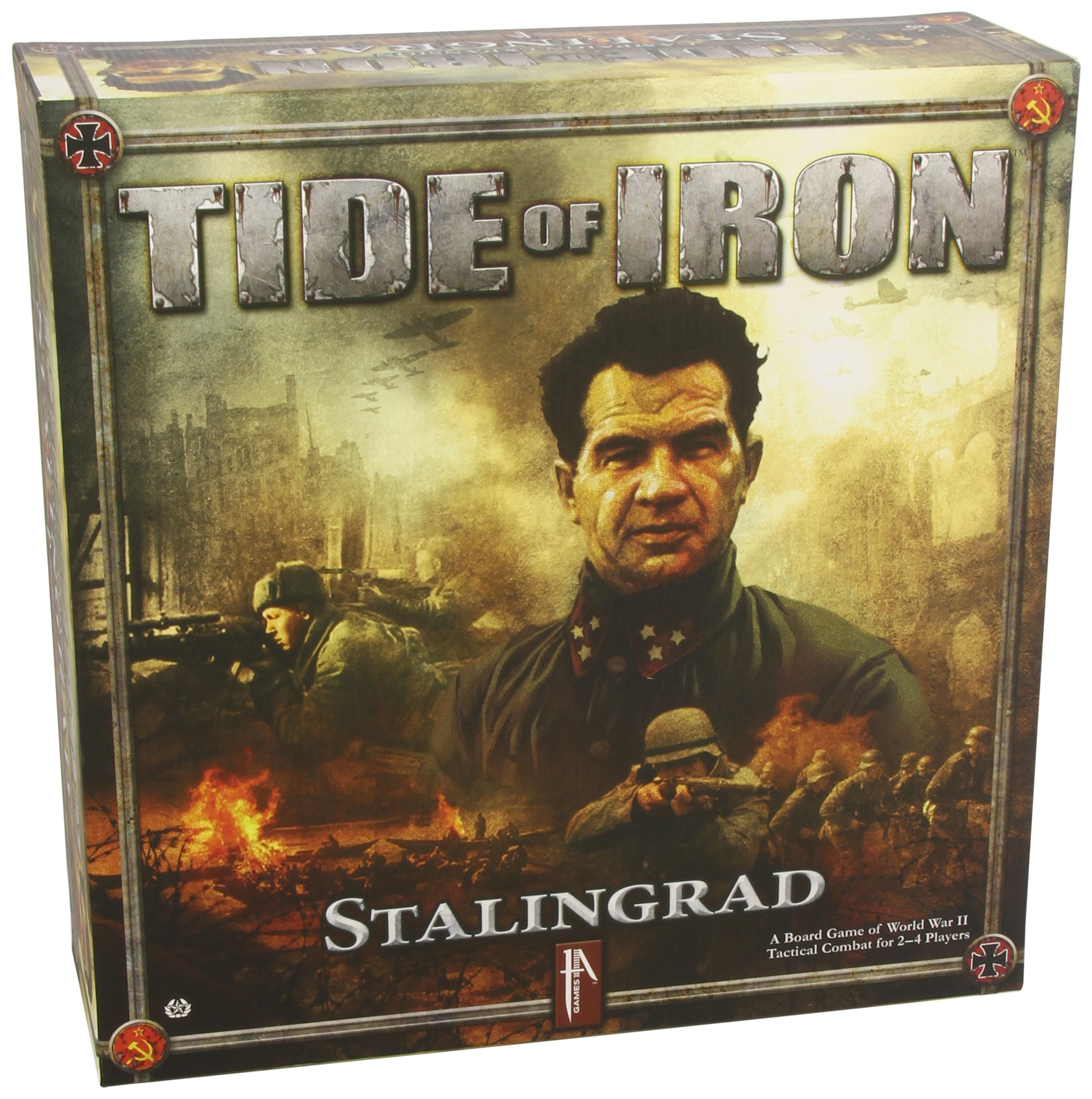 Tide of Iron: Stalingrad Expansion Board Game - WWII Strategy Game Expansion for Adults & Teens - Perfect for Game Nights & Historical Wargaming