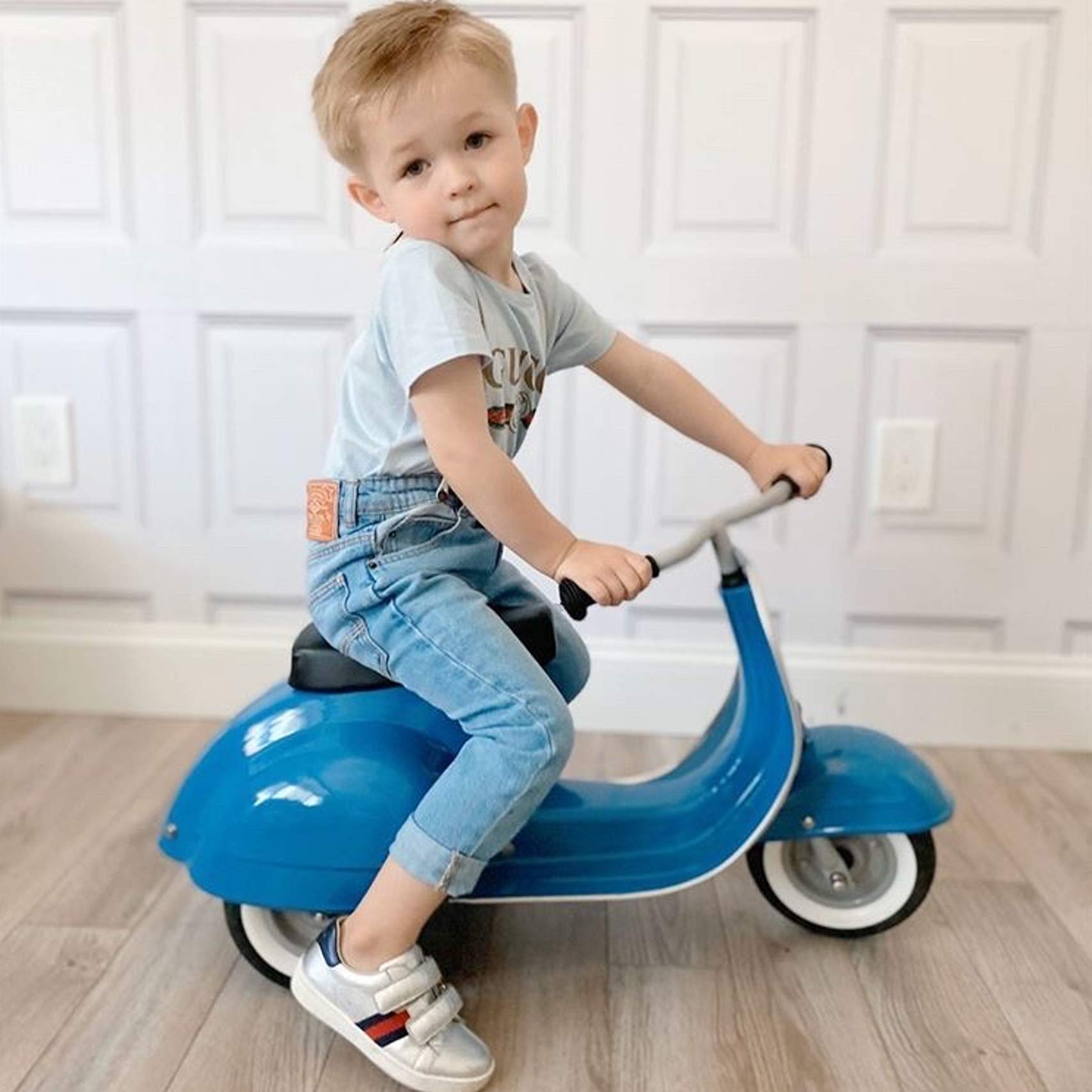 Best Toddler Scooters for Boys & Girls Ages 2-5 | Primo Durable Ride-On Toy with Timeless Design | Perfect for Outdoor Play, Birthday Gifts & Preschool Activities