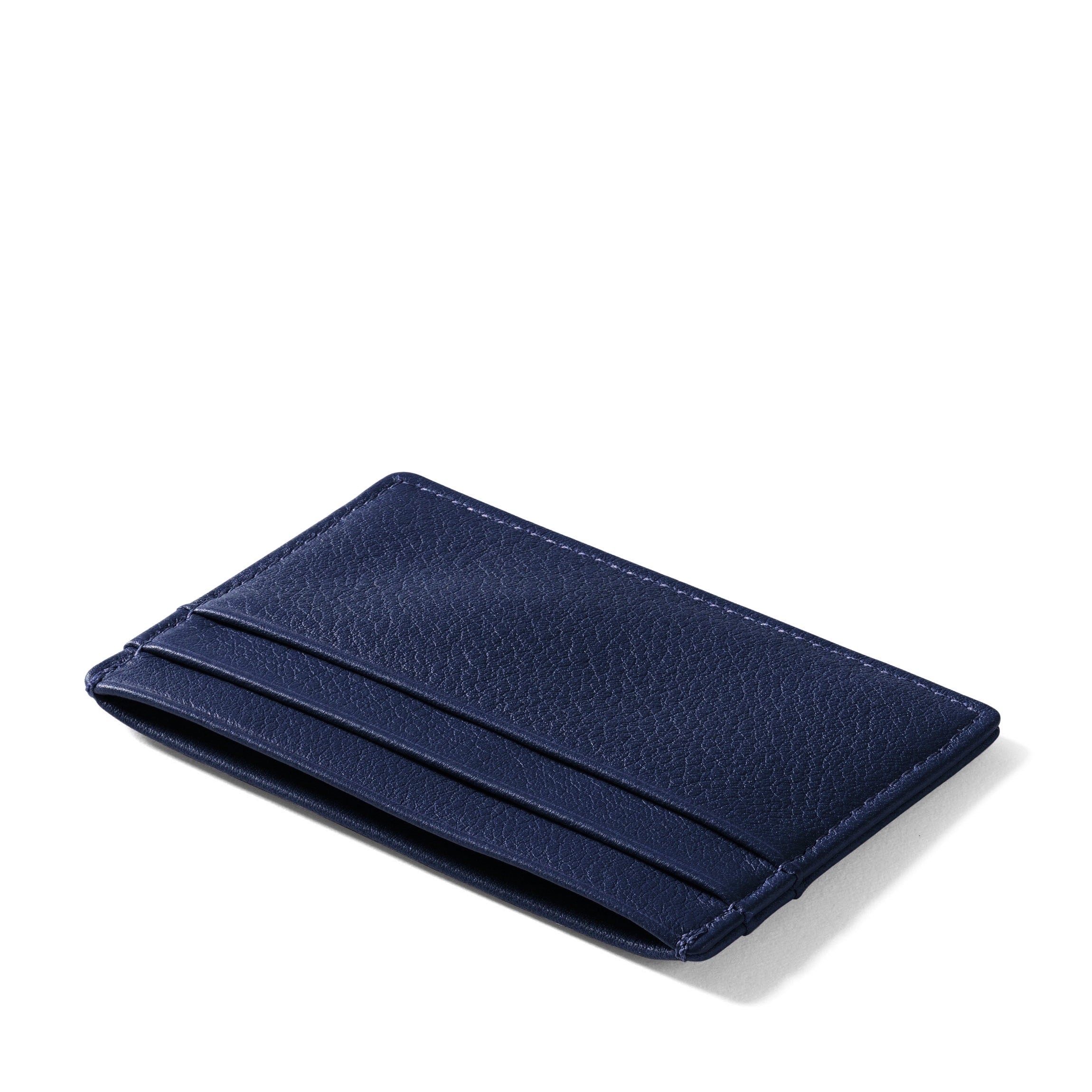 Slim Minimalist RFID Blocking Card Holder Wallet - Navy Blue | Compact & Lightweight for Everyday Carry, Travel & Business Use