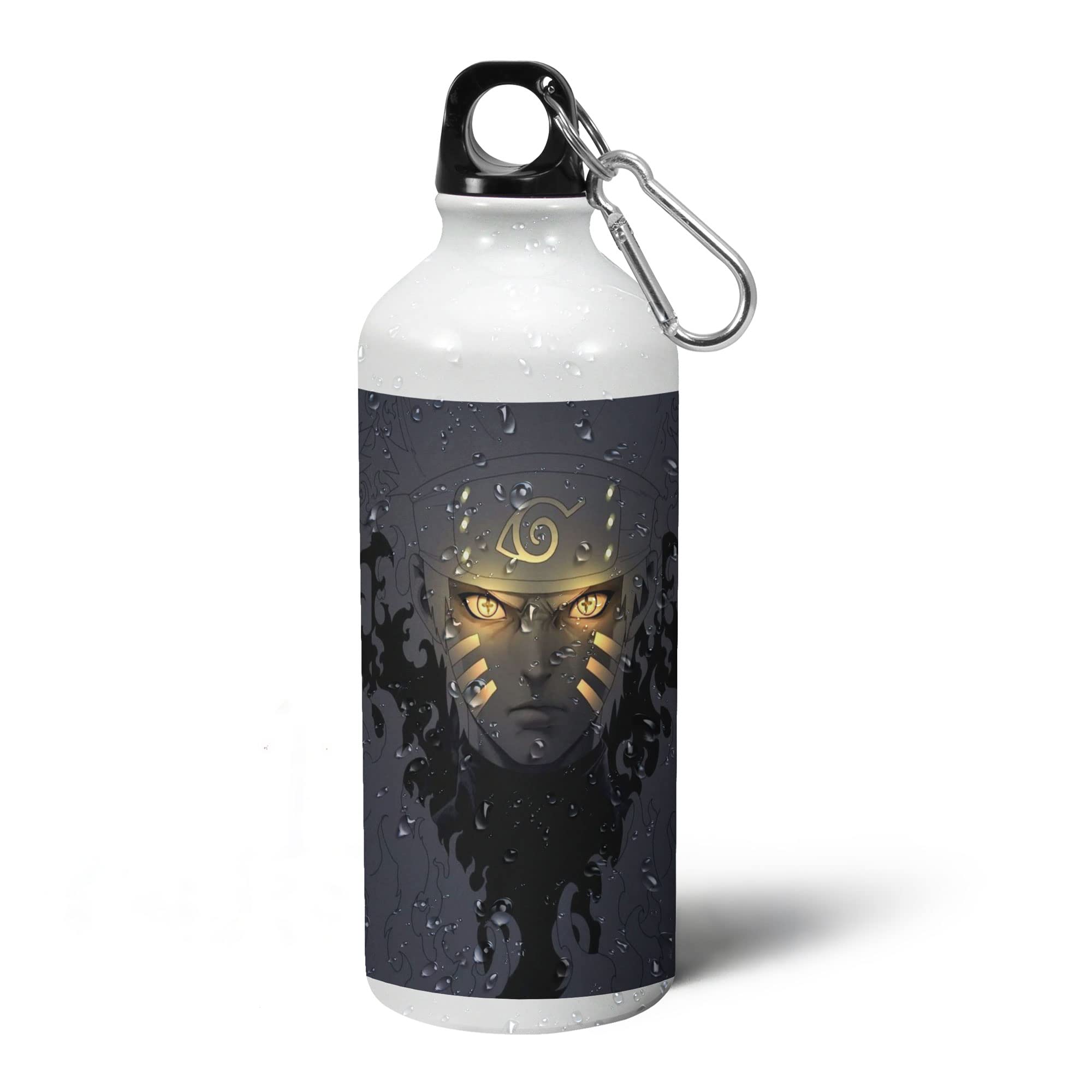 Anime Style Printed Sipper Water Bottle - 600ml Leak-Proof Kids Water Bottle for Boys, Girls & Friends - Perfect Birthday Gift for Anime Lovers, School, Sports & Outdoor Activities