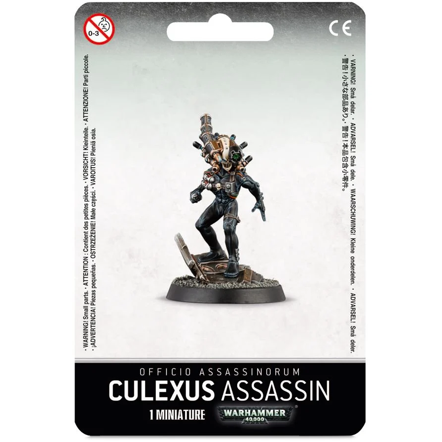 Culexus Assassin - Warhammer 40K Miniature for Tabletop Gaming & Collecting | Perfect for Sci-Fi Battles & Wargaming Scenes