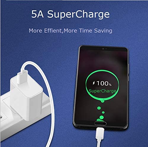Samsung Galaxy A14 Fast Charging Cable 5A USB C to USB Cable - High Speed Charger & Data Sync for Samsung A14, Perfect for Home, Office & Travel