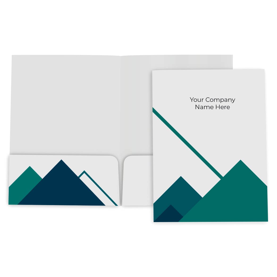 25 Custom Business Name Folders - 9