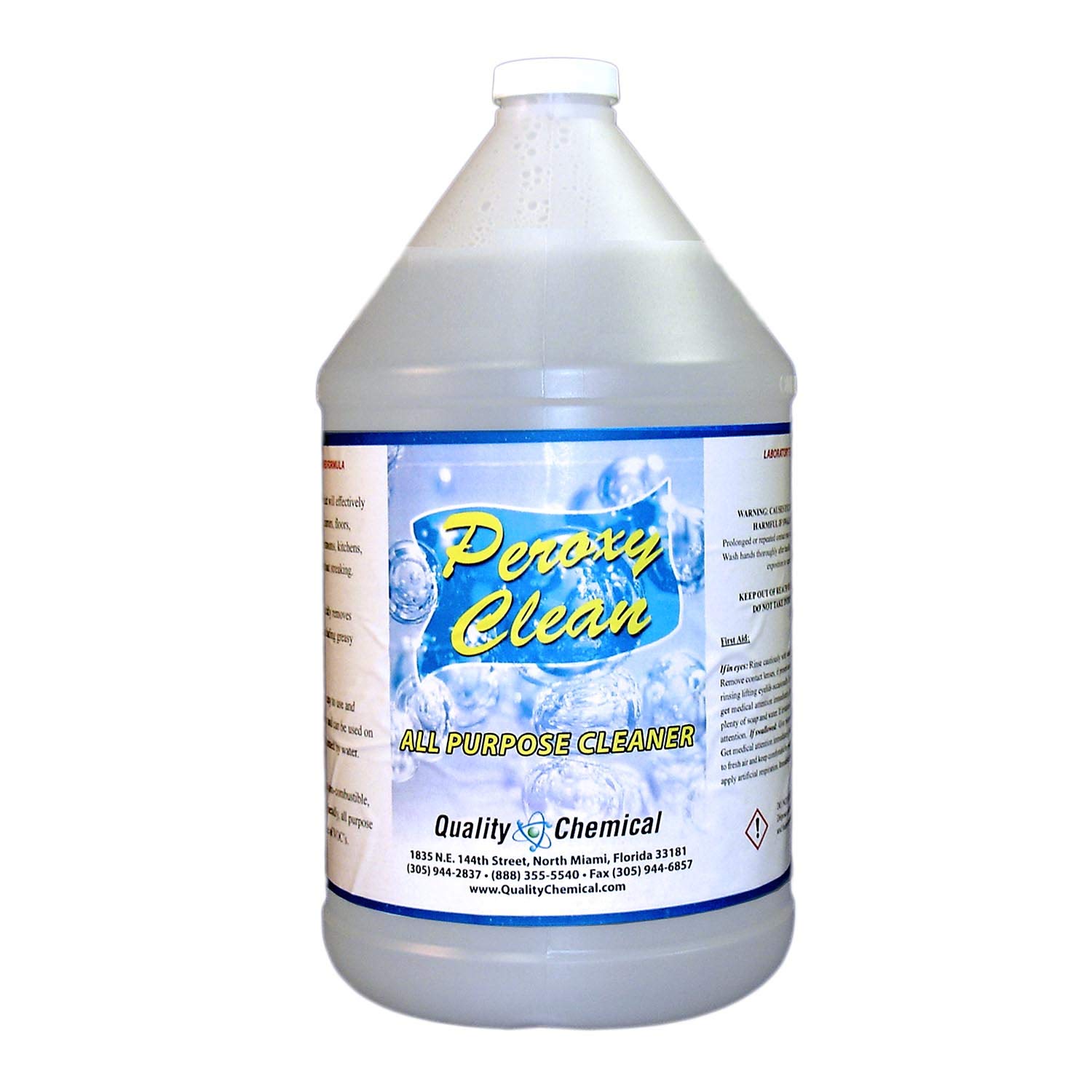 Premium Peroxide Cleaner - 1 Gallon (128 oz) | Professional-Grade Chemical Cleaner for Home, Kitchen, Bathroom & Industrial Use