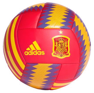Original Adidas Spain Soccer Ball - Official Size 5 Match Football for Training & Games - Perfect for Soccer Practice, Matches & Gifts