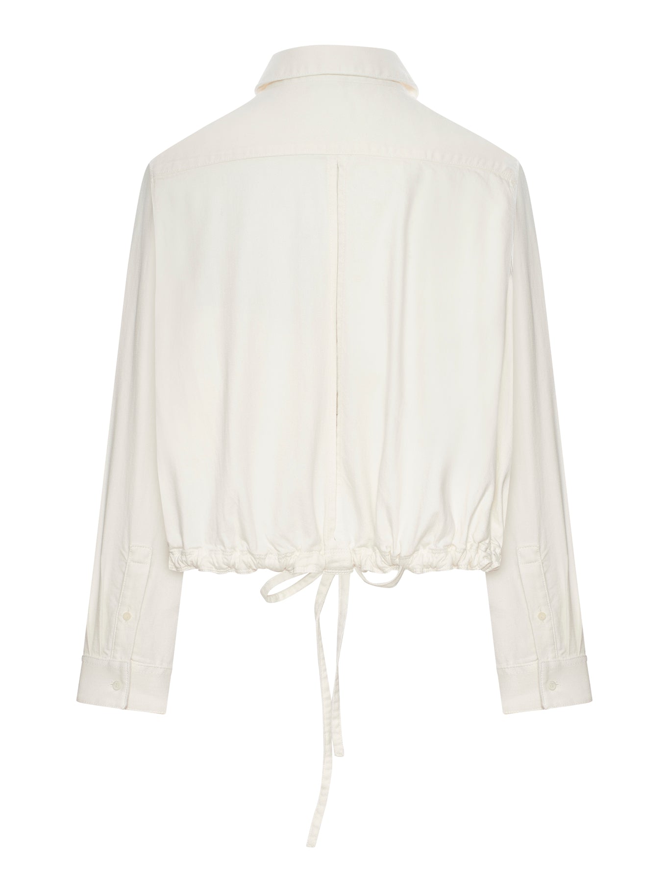 Loewe x Paula's Ibiza Denim Shirt in White - S616Y1DX05 - Perfect for Beach Outings and Summer Fashion