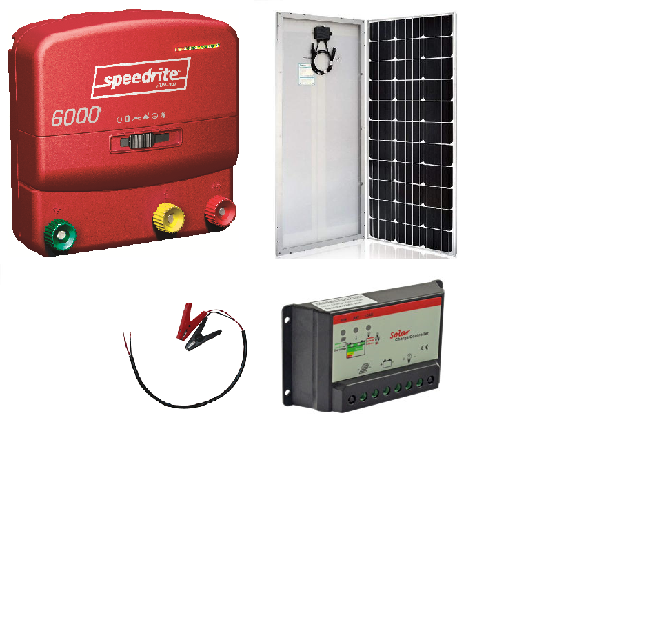 Speedrite 6000 Unigizer Solar Panel Charging Kit - Portable Solar Power Bundle for Camping, Hiking & Emergency Power Supply