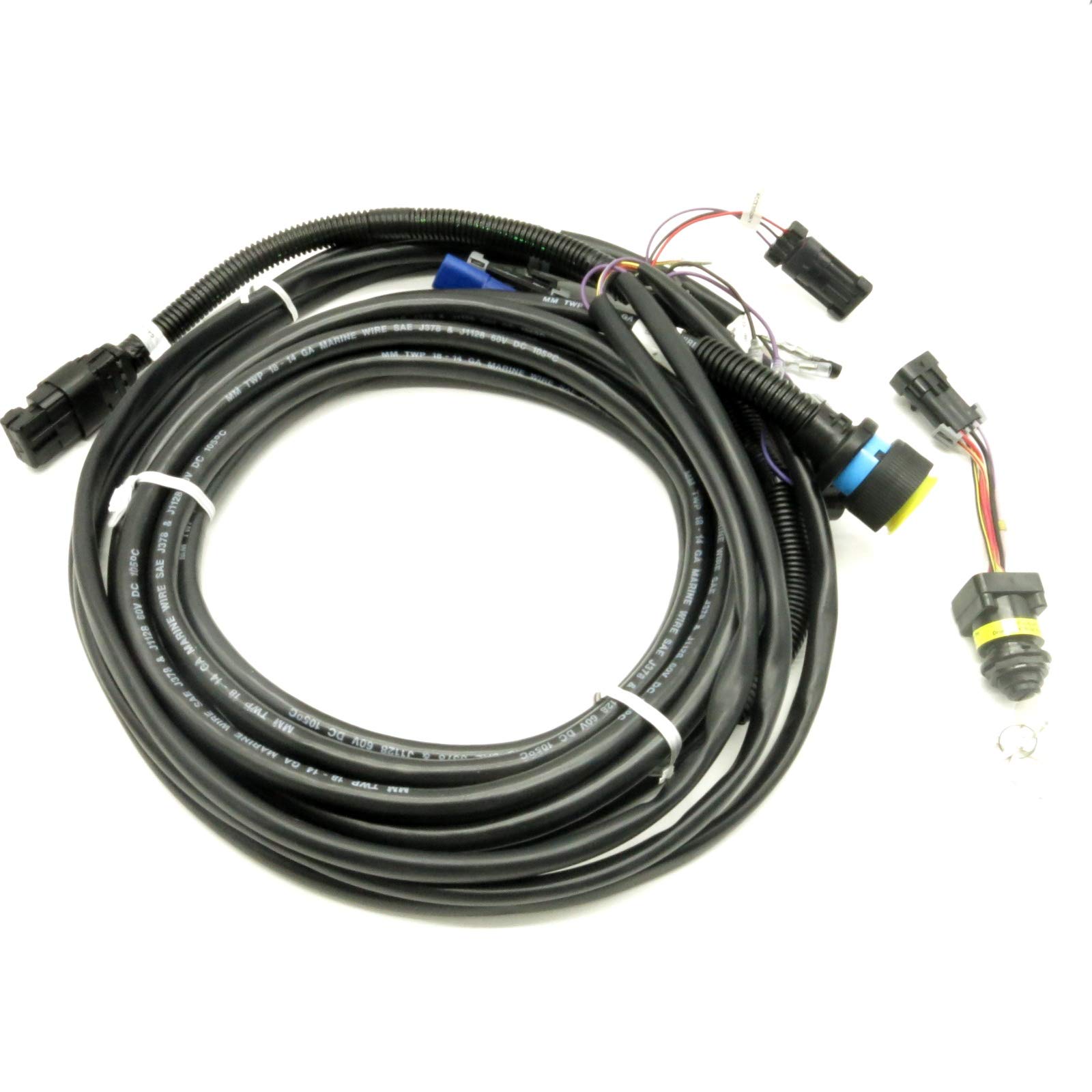 High-Quality Harness & Key Switch for Automotive & Marine Applications - Durable Electrical Components for Cars, Boats, and Industrial Equipment