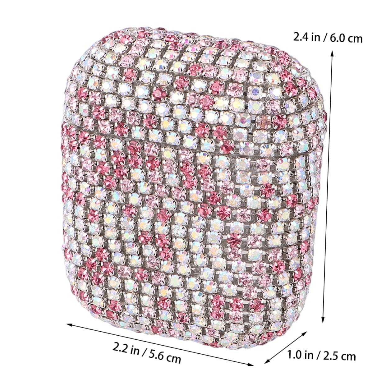 BESTonZON Rhinestone Headphone Covers - Protective Earphone Caps with Sparkling Gems for Wireless Earbuds | Perfect for Gym, Travel & Daily Use to Keep Your Earbuds Safe & Stylish
