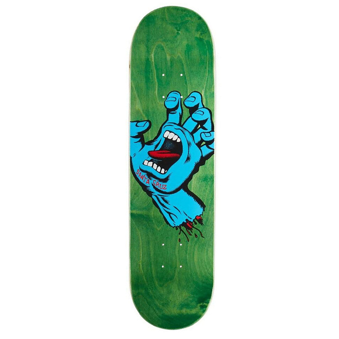 Santa Cruz Skateboard Deck Screaming Hand Graphic 8.8