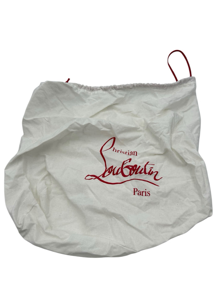 Christian Louboutin Loubifunk Leather Sling Bag for Women - Luxury Crossbody Purse with Adjustable Strap, Perfect for Parties, Travel & Everyday Use