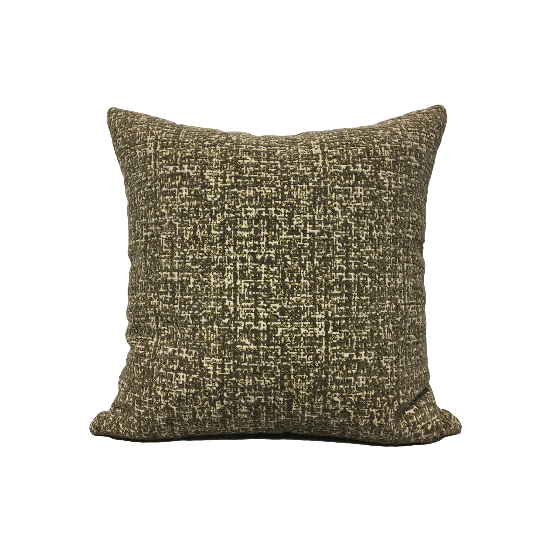 Montage Earthen Throw Pillow 17x17 - Soft Bohemian Decorative Cushion Cover for Living Room, Bedroom & Outdoor - Perfect for Sofa, Chair and Home Decor