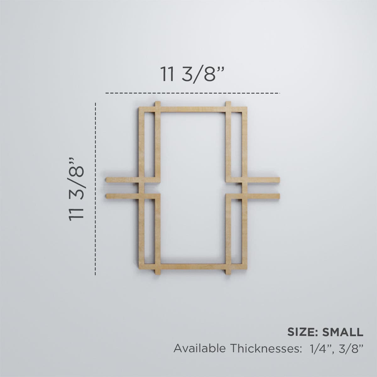 Granby Decorative Fretwork Wall Panels - Laser Cut Wooden Room Dividers & Home Decor - Perfect for Living Room, Bedroom, and Office Partitions