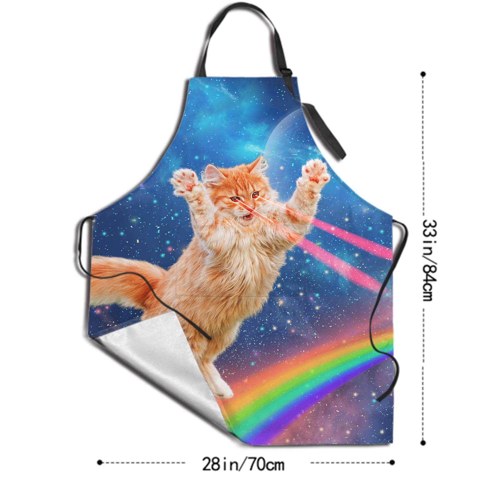 Funny Apron with Pockets - Kitchen, Baking, BBQ, Cooking, Painting & Gardening Apron for Adults - Perfect for Cooking, Baking, Grilling, Crafting & DIY Projects