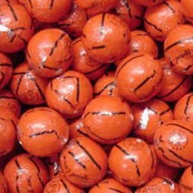 Premium Solid Milk Chocolate Basketballs - 10 Lb Bulk Pack (720 Pieces) | Perfect for Party Favors, Easter Baskets, Holiday Gifts & Dessert Buffets