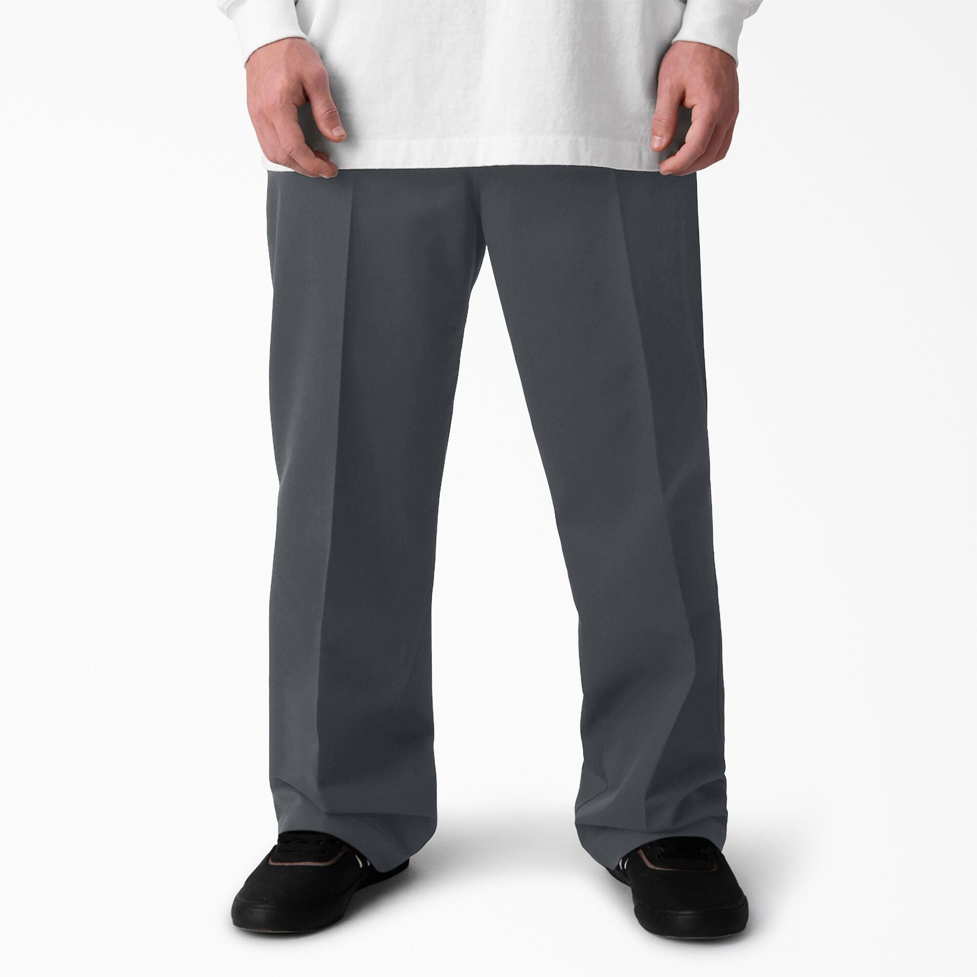 Dickies Skateboarding Jamie Foy Loose Fit Straight Leg Pants for Men - Comfortable & Durable Skate Pants (Charcoal) - Perfect for Skateboarding, Streetwear & Casual Wear
