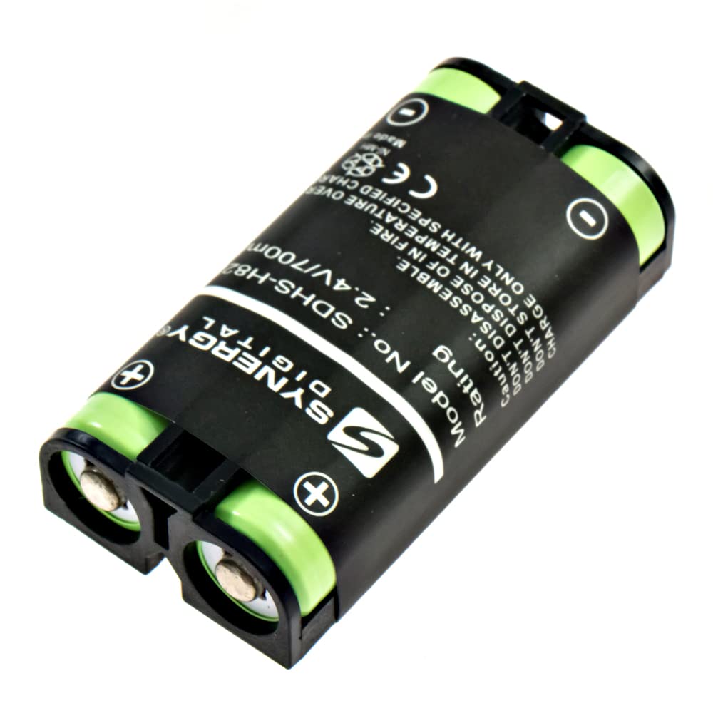 Synergy Digital Replacement Battery for Sony BP-HP800-11 Wireless Headset - 700mAh Ni-MH 2.4V High Capacity Battery - Perfect for News Reporting, Broadcasting & Professional Audio Recording