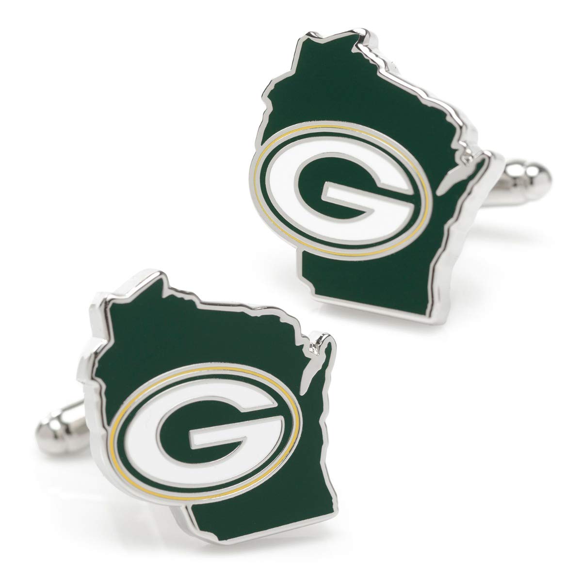 Men's NFL Cufflinks - Premium Football Team Logo Dress Accessories for Formal Wear & Gifts - Perfect for Weddings, Business Meetings & Sports Fan Collectors