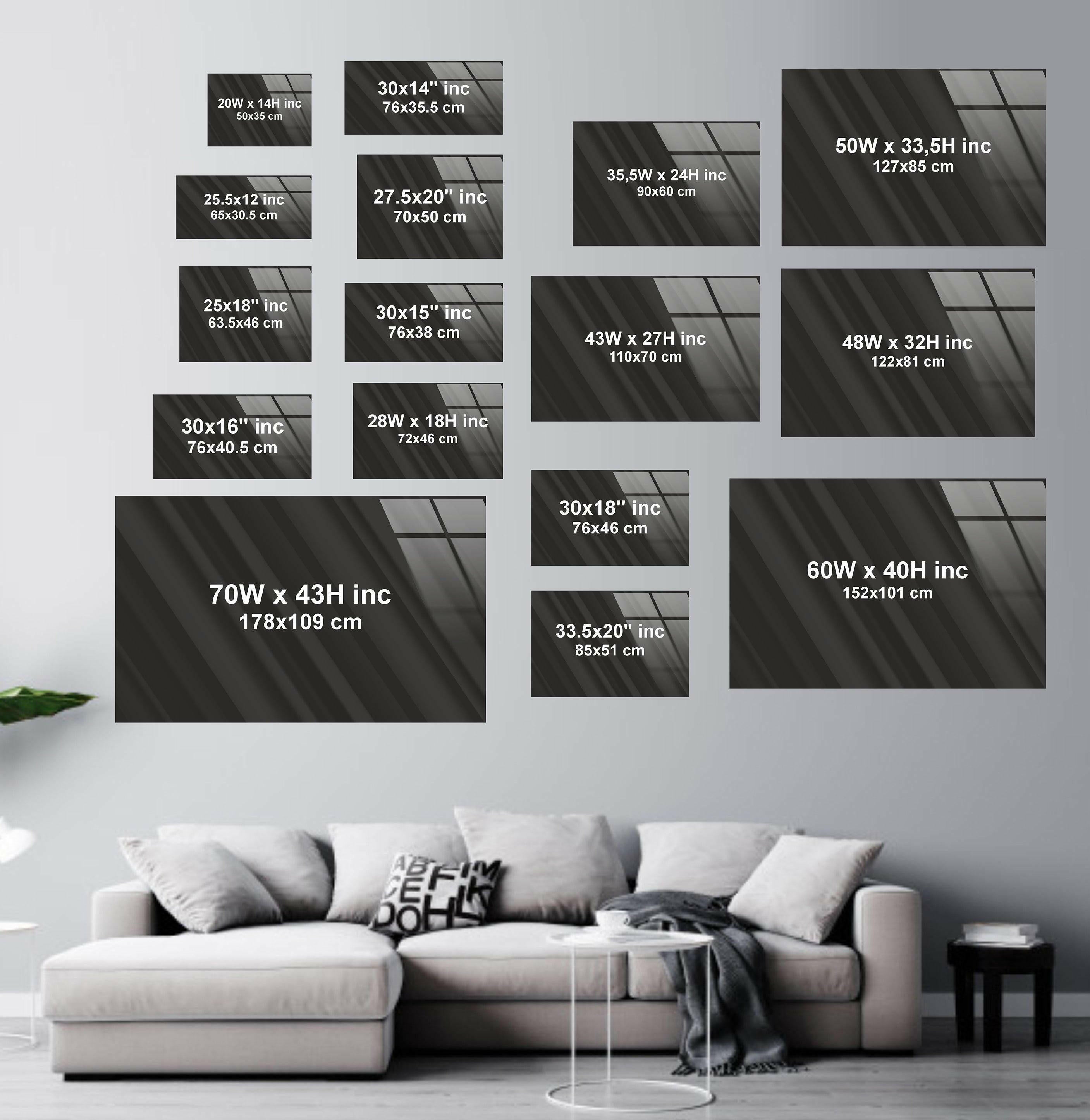 Black Horse on Desert Glass Wall Art - Stunning Home Decor for Living Room, Bedroom & Office | Modern Abstract Painting for Unique Interior Design