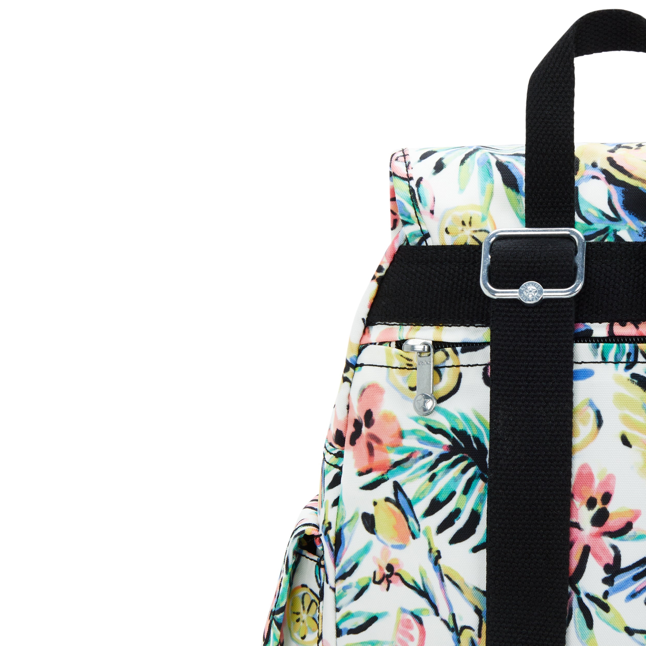 Kipling City Pack Small Printed Backpack - Cocktail Floral Design | Lightweight Travel Daypack for Women & Teens | Perfect for School, Work & Weekend Adventures