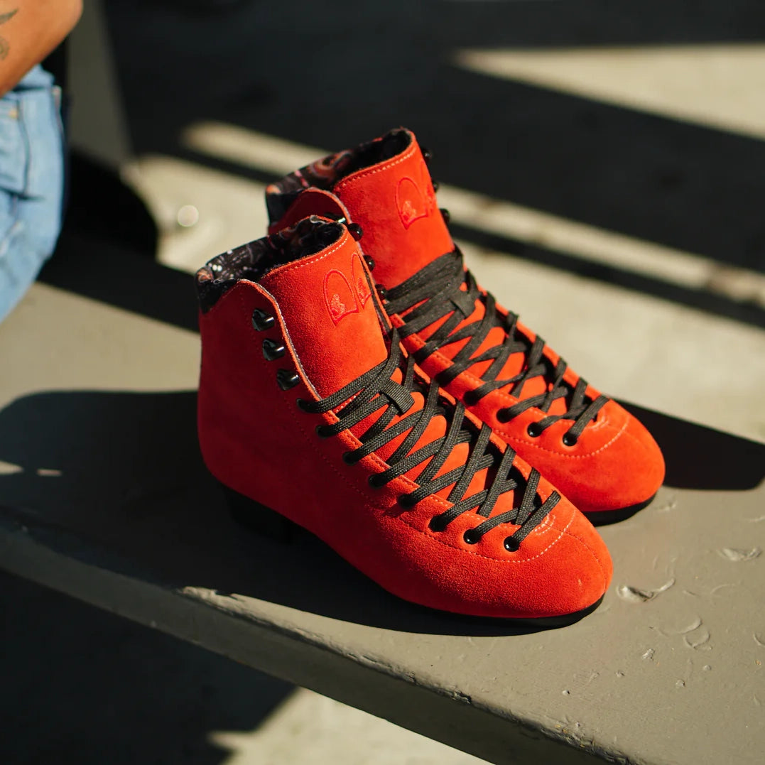 Chuffed Skates Tia Pitman Pro Roller Skate Boots - Premium Women's Artistic Roller Skates for Indoor/Outdoor Rink, Park & Derby - Perfect for Skating Enthusiasts & Professionals