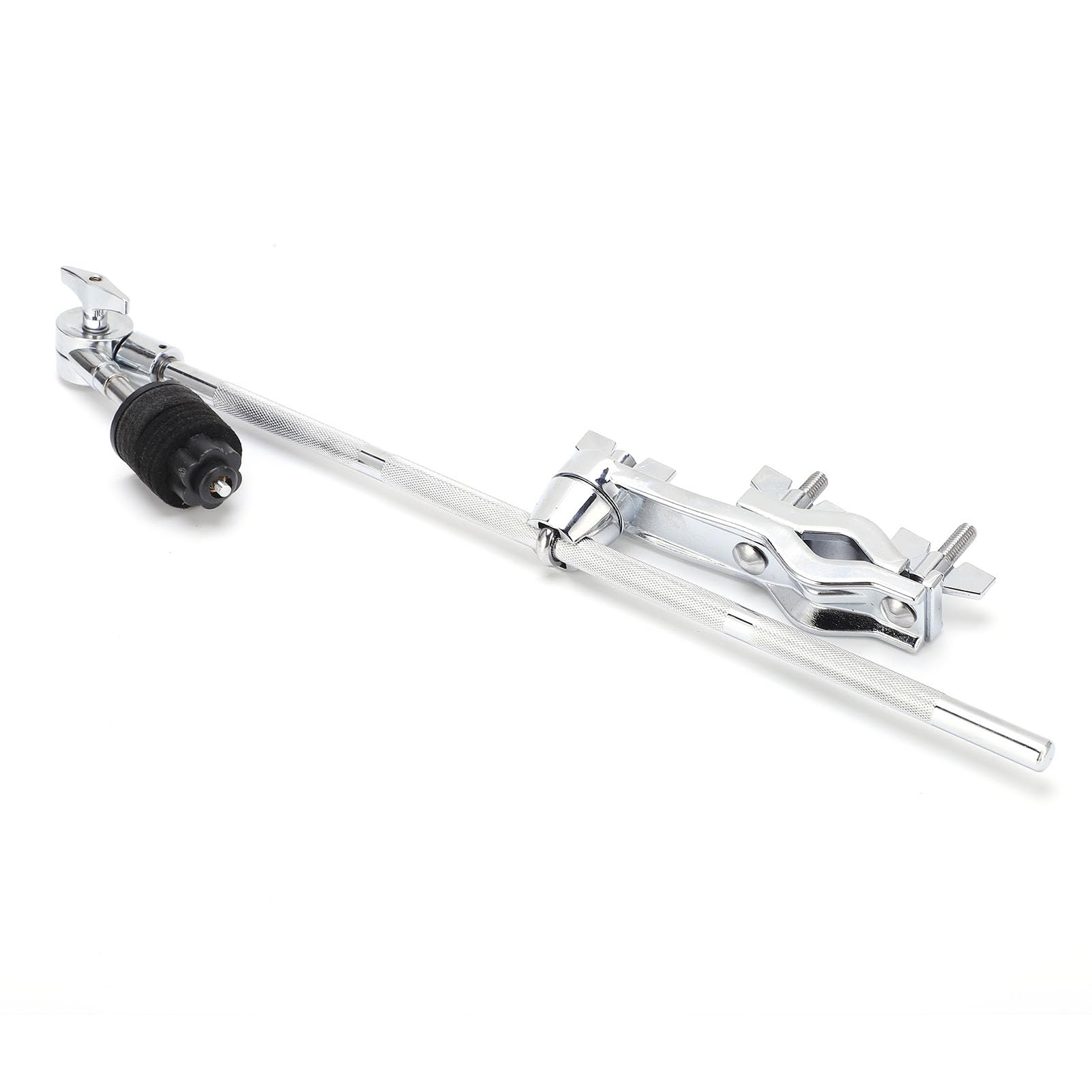 Adjustable Percussion Stand Clamp Holder with Felt Pad - for Cymbals, Cowbells & Handbells