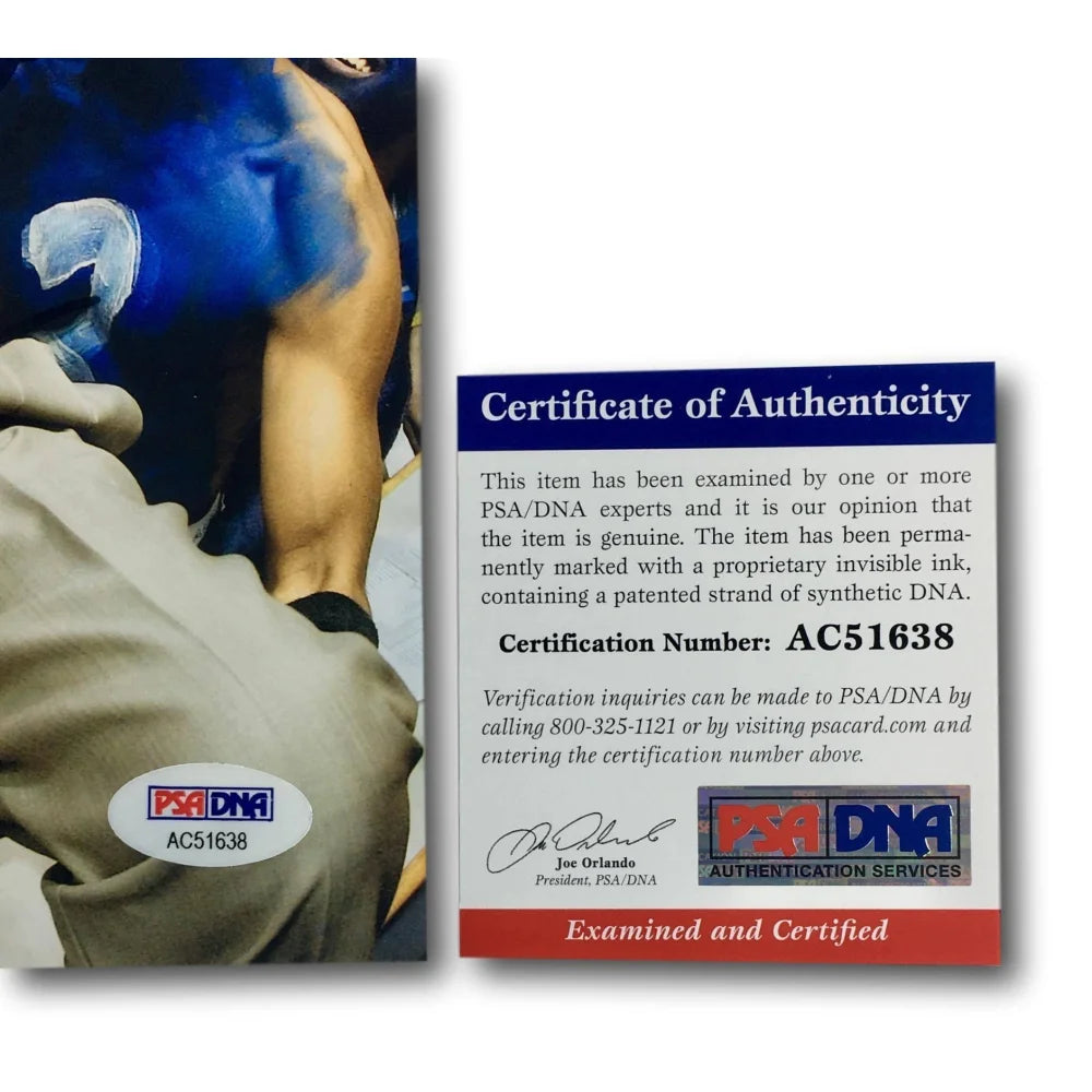 Dick Vitale Signed 8x10 Photo with COA - PSA/DNA Certified Autograph - ESPN NBA NCAA Broadcaster Memorabilia - Perfect for Sports Fans, Collectors & Man Cave Decor