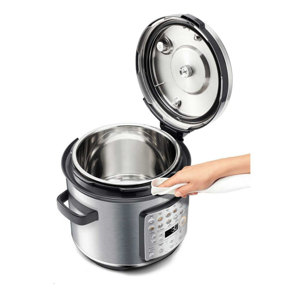 Breville The Fast Slow Go Multi-Function Cooker - 6-in-1 Pressure & Slow Cooker with Smart Programs - Perfect for Soups, Stews, Rice & Meal Prep in Modern Kitchens