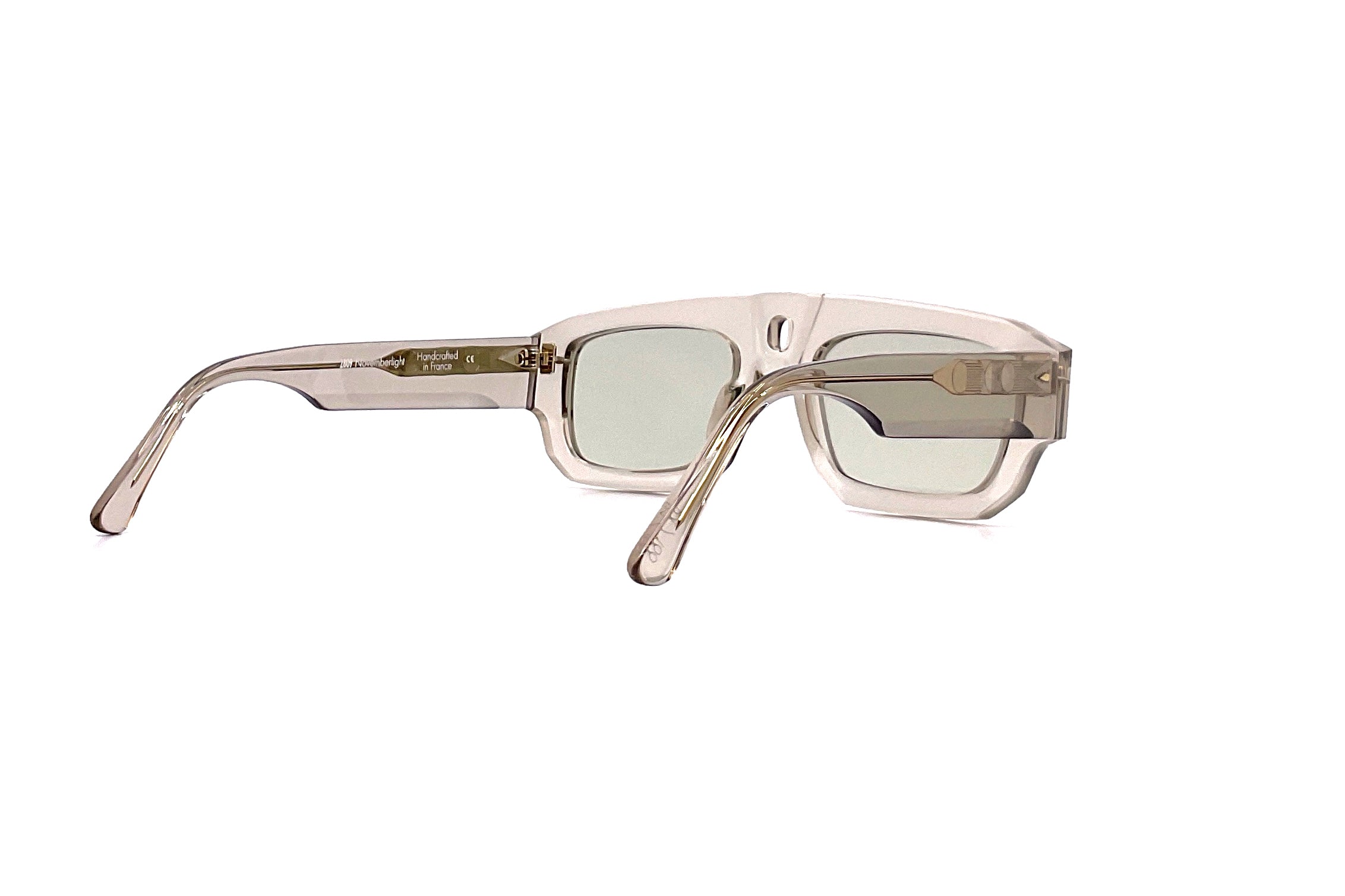 Ahlem X Gauchere Sunglasses - November Light Green Light Aviator Style for Women - Perfect for Outdoor Activities, Travel, and Fashion Accessories