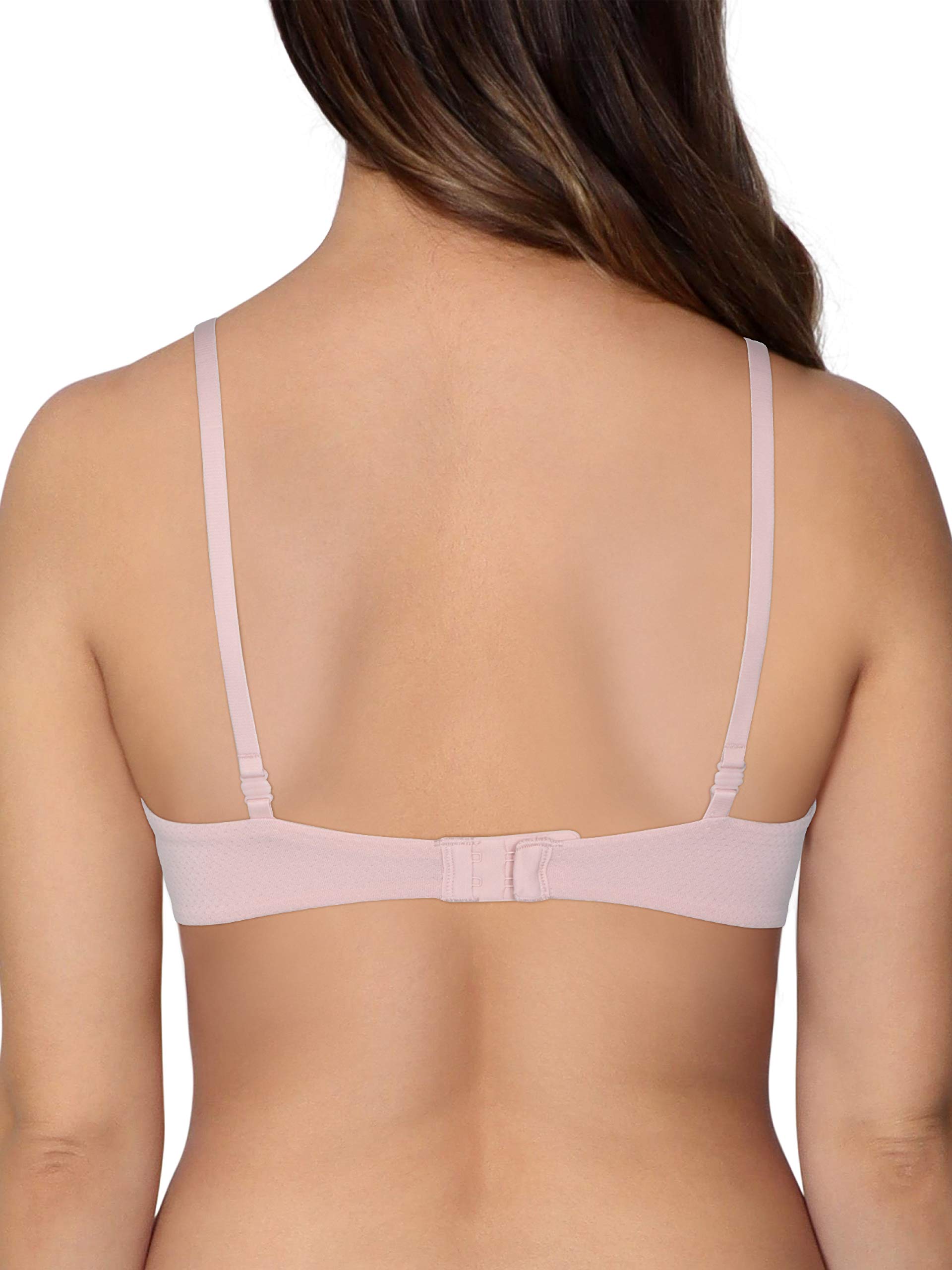 Fruit of the Loom Women's Comfortable Breathable Cami Bra with Adjustable Convertible Straps - Perfect for Yoga, Workout & Everyday Wear