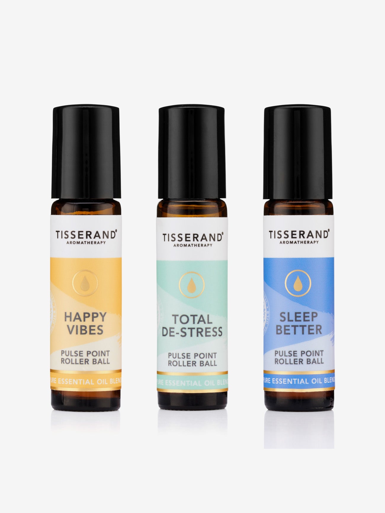 Tisserand The Little Box of Wellbeing - Essential Oil Gift Set for Relaxation, Stress Relief & Aromatherapy - Perfect for Home, Spa & Self-Care Rituals