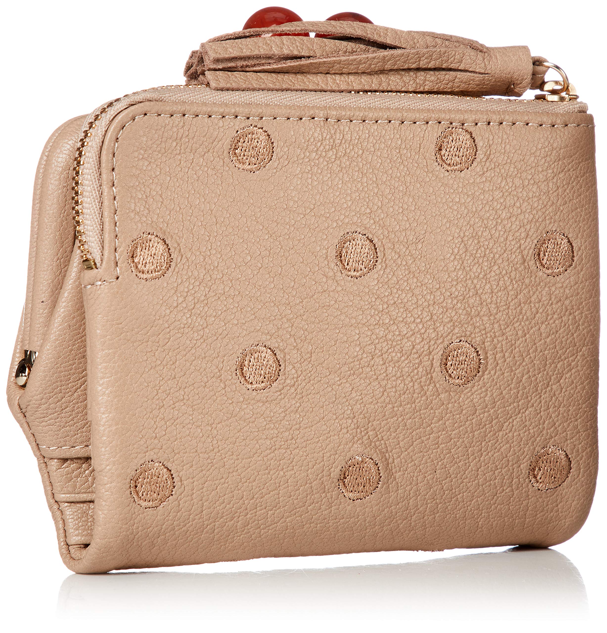 Perche Women's Acrylic Beaded Bifold Wallet - Stylish & Durable Clutch Purse for Everyday Use, Parties & Gift Giving
