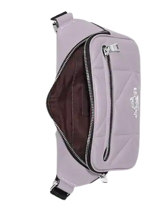 Coach Elias Belt Bag With Puffy Diamond Quilting - Stylish Crossbody Bag for Women | Fashionable Waist Pack for Travel, Shopping & Everyday Use