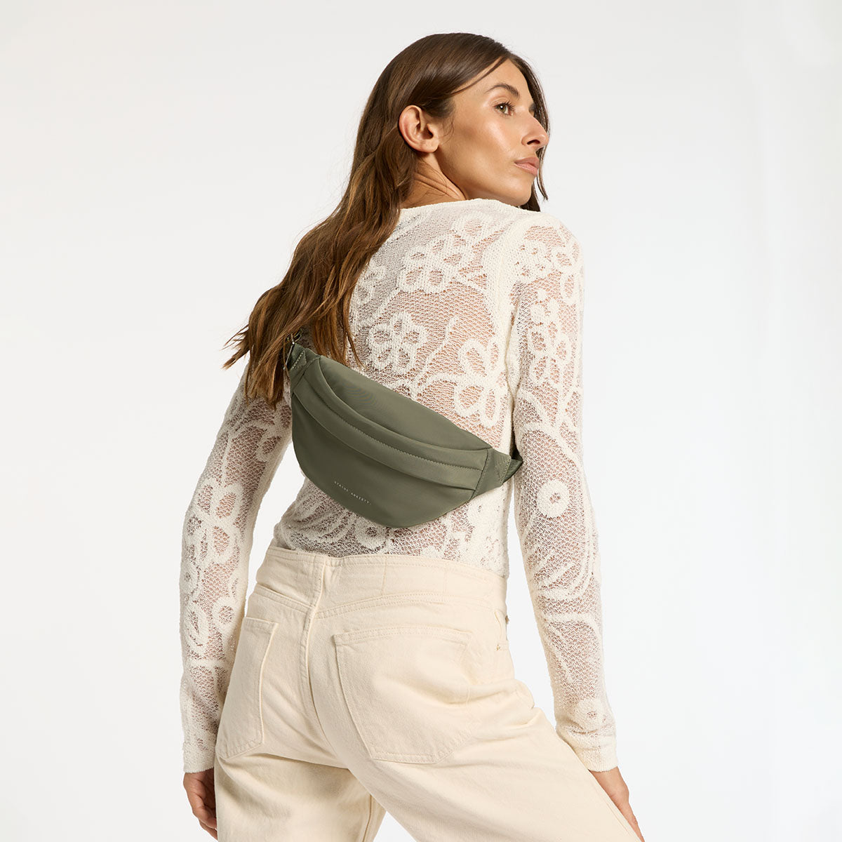 Eco-Friendly Piper Recycled Tote Bag in Olive Green - Sustainable Shopping & Beach Bag for Women, Perfect for Groceries, Work & Travel